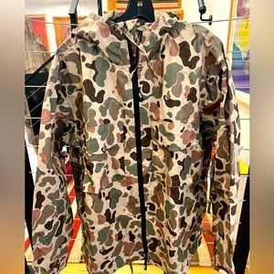 Wood Wood men’s hooded camo jacket (L)
